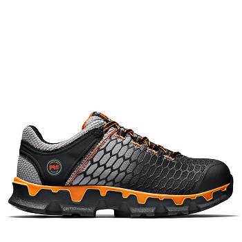 Timberland Férfi PRO Powertrain Sport Alloy Toe SD Munkavédelmi Cipő Szürke / Narancssárga